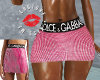 D&G. Pink Disco Skirt