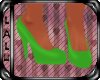 ~L~ Green Heels