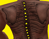 Back Spine Spikes Yellow