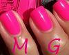mg* pink nail small hand