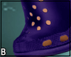 Purple Crocs With Heels