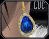 [luc] Earrings G Saphire