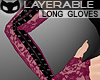 [SIN] Lacy Gloves Pink