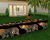Cheetah Buffet Table