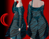 ☾ Blue beach coat