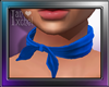 Tie neck scarf Blue F