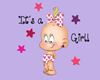 💖 Baby girl balloon