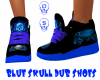 Blue Skull Dub Shoe