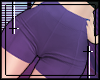   bike shorts / violet