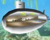Submarine with Swimming