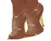 Gold Pumps
