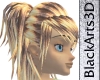 Striped blonde Hair-BA3D