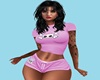 Cute top/shorts w/ Image
