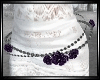 Bridal Belt-Purple Rose