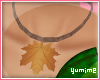 [Y] Necklace ~ Fall Leaf