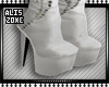 [AZ] White Boots Compati