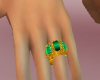 emarald wedding ring