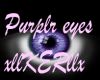pretty purple eyes
