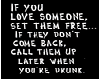 If You Love Someone...