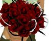 mod red rose bouquet