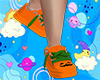 Pumpkin Sneakers Kid