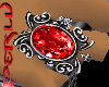 Gothic Red Ring
