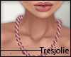 tj:. Rose pearl necklace