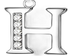 "H" Monogram Necklace