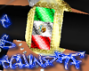 Mex Flag Gld Pnky Ring M