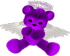 Purple Angel Bear !!