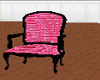 PINK AND BLACK CHAIR