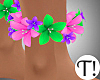 T! Tiki Flower Anklets 1