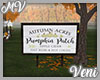 *MV* Pumpkin Patch Sign