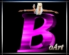 Letter B Pink With Pose