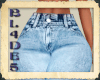 BADDIES JEANS RIPPED S