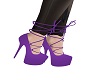 Purple Goddess Heels