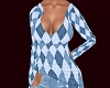 LB-BLUE DIAMOND SWEATER