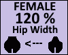 Hip Scaler 120% Female