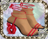 Hot Rose Red Heels