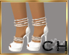 CH-Norma White  Heels