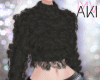 Aki Cute Shaggy Top BK