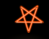 Neon Pentagram Pumpkin