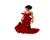 Long Red Salsa Dress 2