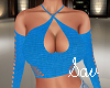 Blue Lycra Burlesque