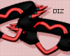 !!D Knee Spikes Maroon