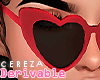HD Hearts Sunglasses