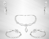 Kerrie 5Pc White Set