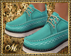 LOAFERS TEAL