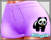 Purple Gym Shorts