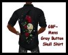 GBF~Gray ButtonUp Skull
